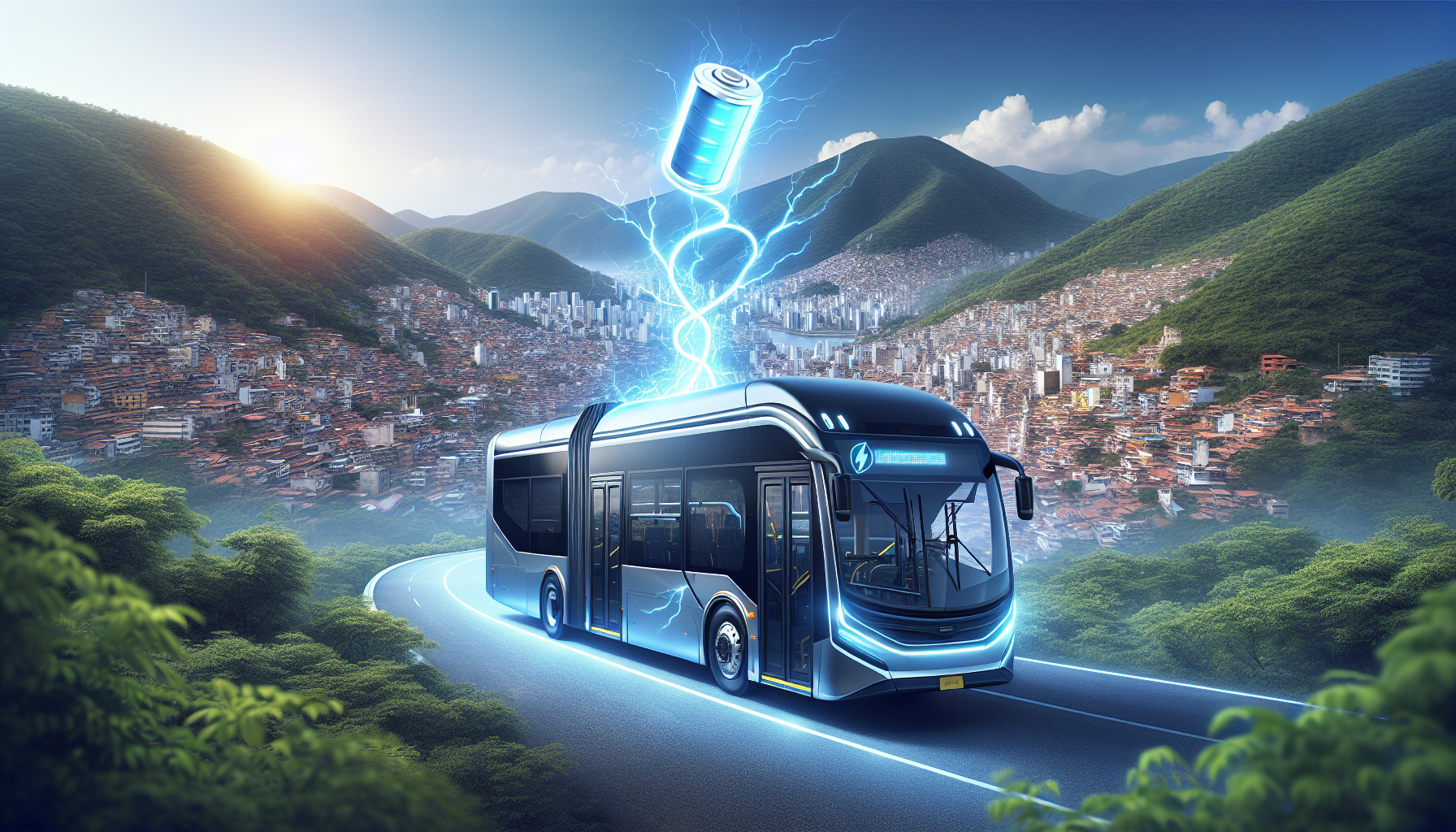 Revolution: Ônibus elétrico inovador com bateria de nióbio e recarga ultra-rápida chega a Minas Gerais, pioneiro no mundo