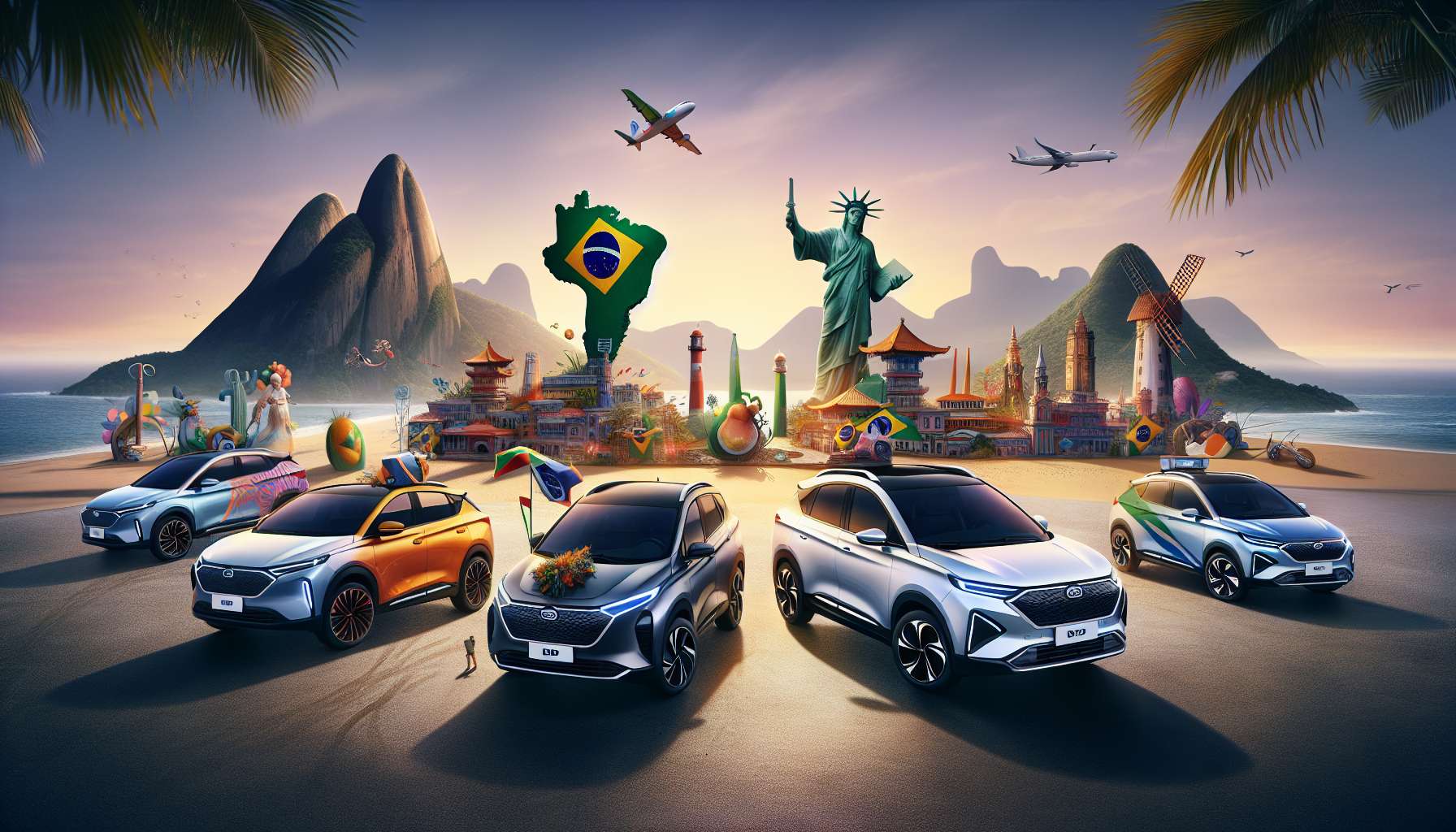 BYD apresenta nova linha de veículos adaptados aos consumidores brasileiros, reforçando compromisso com a mobilidade sustentável no país.