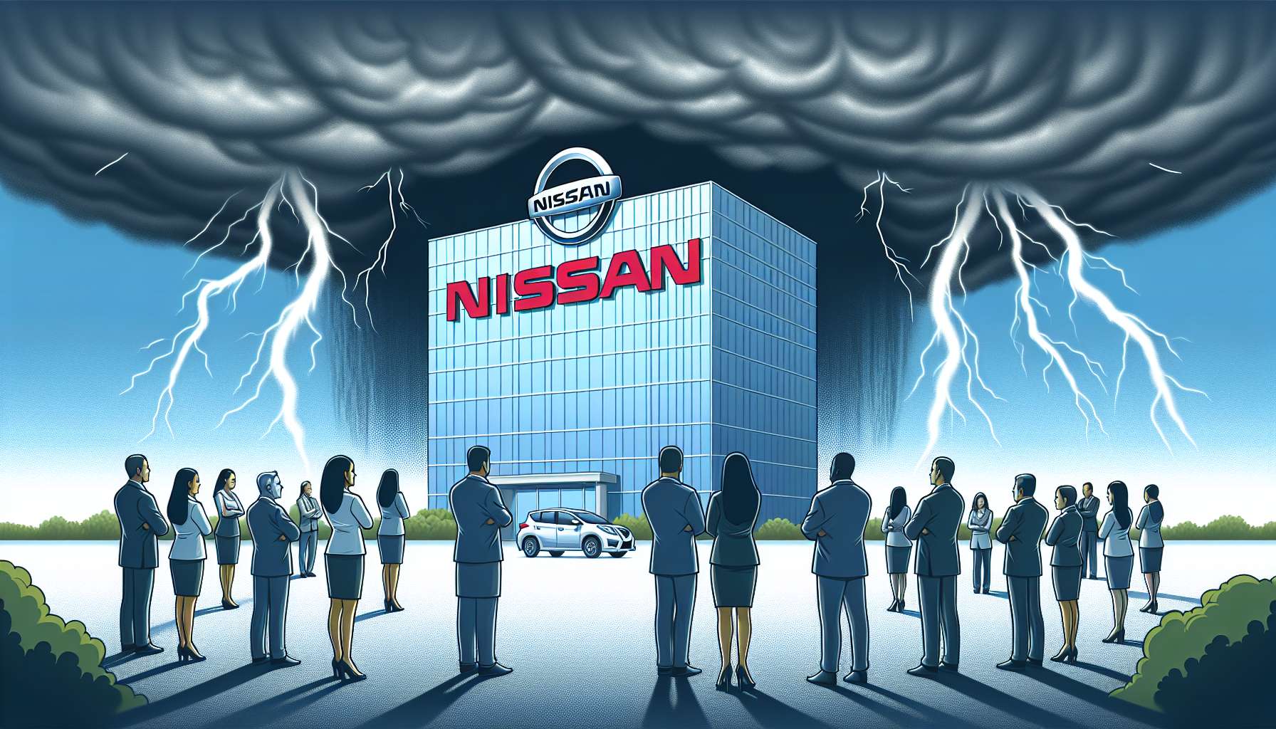 Nissan enfrenta crise e busca apoio dos concessionários com pedido de 'paciência' e colaboração em tempos difíceis para superar desafios juntos.