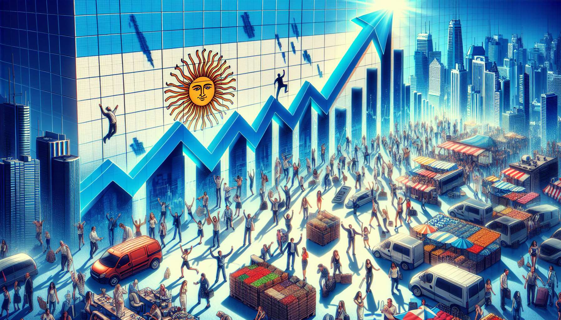 Argentina se reergue: economia volta a crescer após período de crise prolongada, trazendo esperança ao país.