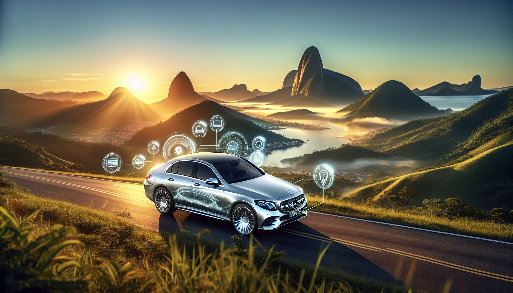 Nova geração do Mercedes Classe C chega ao Brasil em 2025 com tecnologia avançada e conectividade aprimorada para os amantes de carros de luxo.