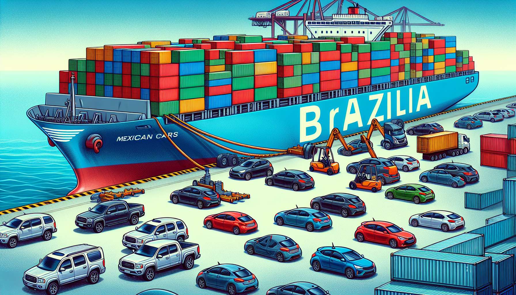 Impacto do 'Tarifaço' de Trump: Indústria Automobilística Brasileira Apreensiva com Potencial Aumento de Importações de Veículos Mexicanos Frente a Barreiras Comerciais Americanas