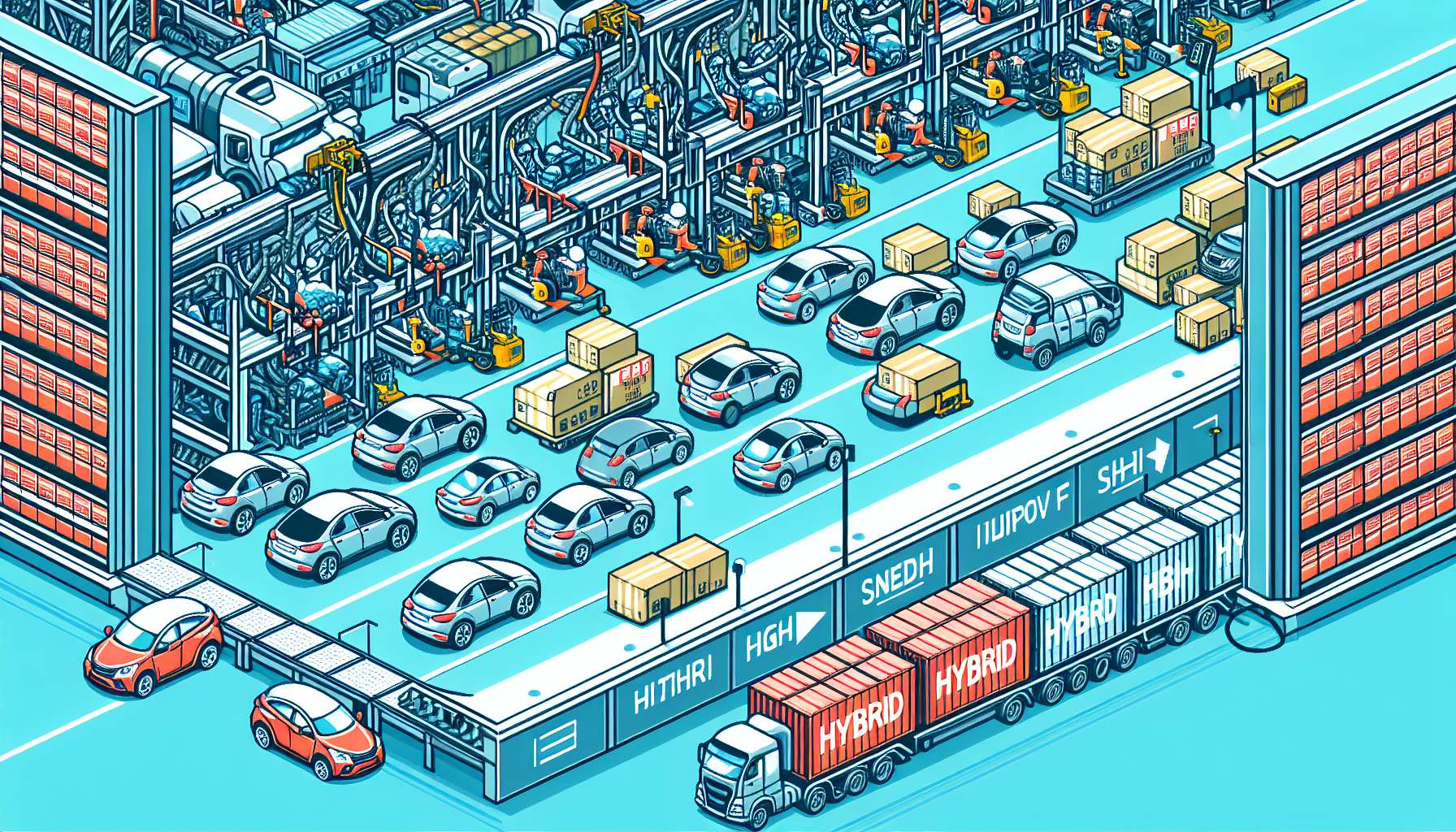 Fabricantes de Automóveis Intensificam Produção para Atender ao Crescente Interesse do Mercado Chinês por Veículos Híbridos e Sustentáveis