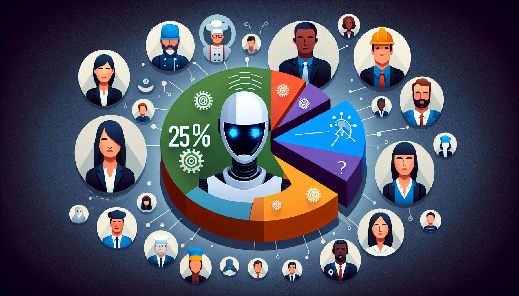 Transformação no Mercado de Trabalho: 25% dos Empregos Ameaçados pela Inteligência Artificial - Descubra se o Seu Está na Linha de Fogo e Quais Estratégias Adotar para se Preparar para o Futuro Tecnológico
