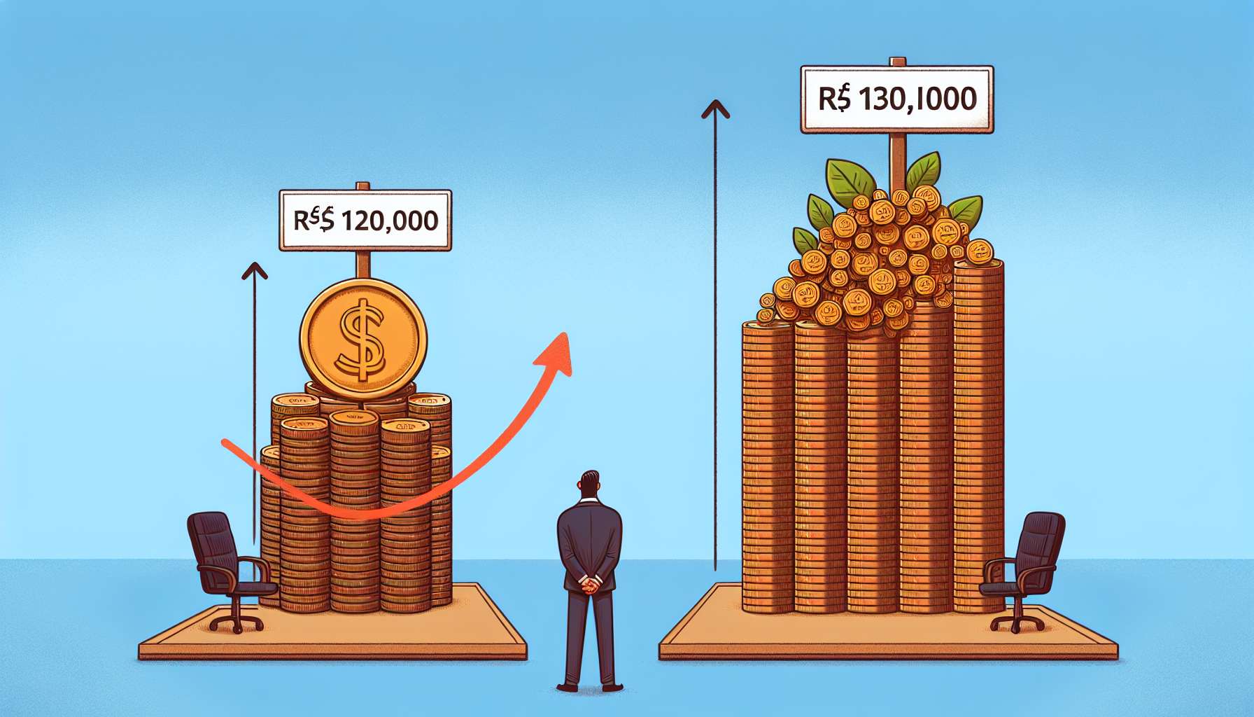 Descubra o Potencial de Rendimento de R$ 130 Milhões: Análise Comparativa Entre Investimento na Poupança Tradicional e Aplicações no Tesouro Direto para Maximizar seus Ganhos e Rentabilidade