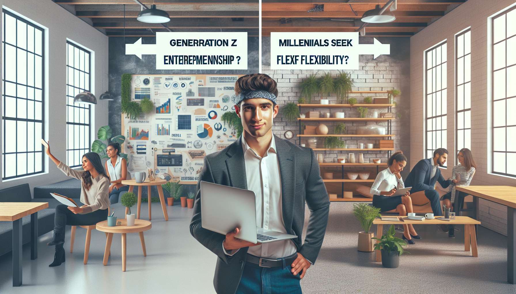 Inovações no Mercado de Trabalho: Geração Z Impulsiona o Empreendedorismo enquanto Millennials Priorizam a Flexibilidade e Autonomia em suas Carreiras Profissionais