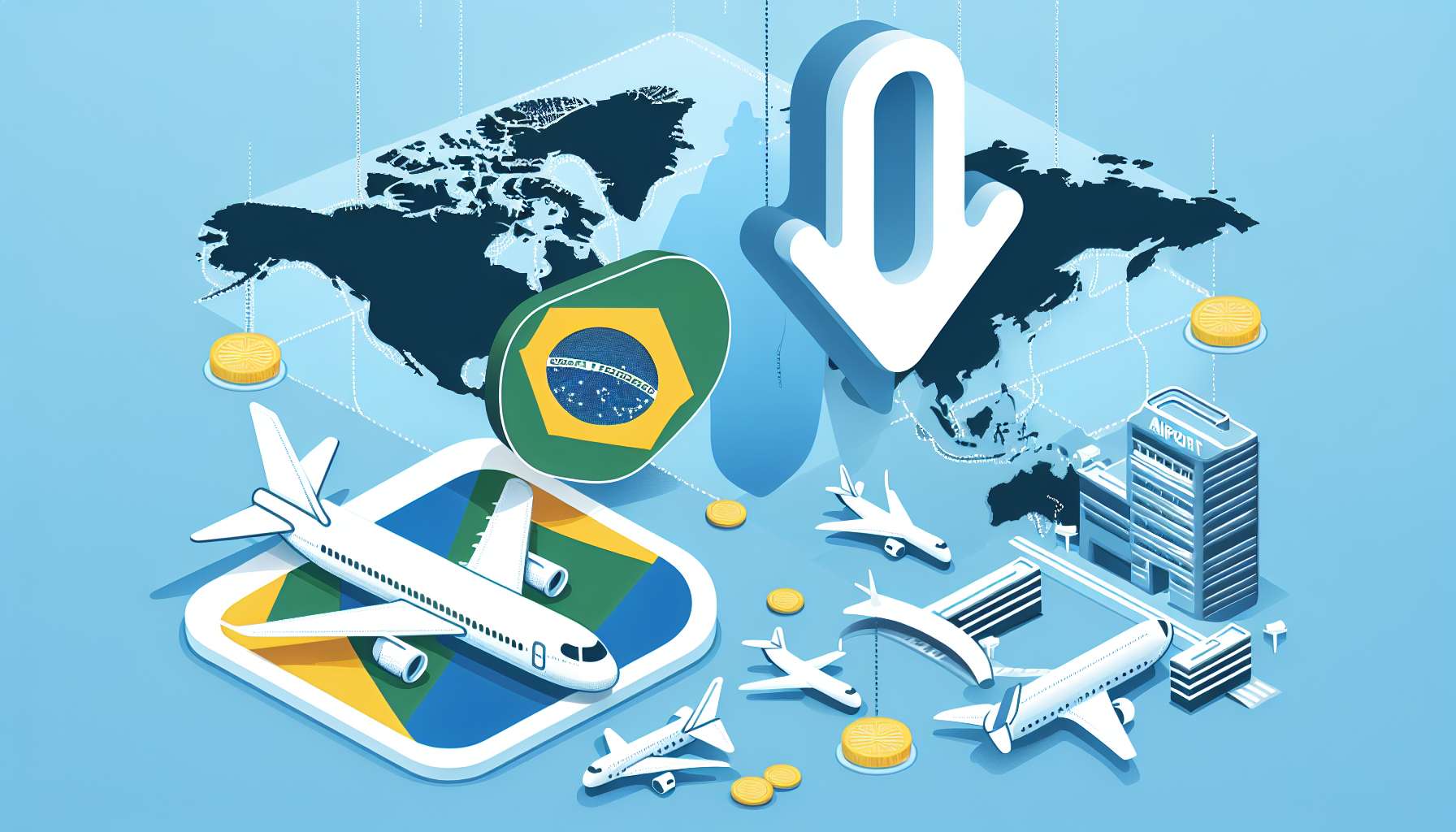 Aeroportos do Brasil perdem posições; apenas um entre os 10 melhores