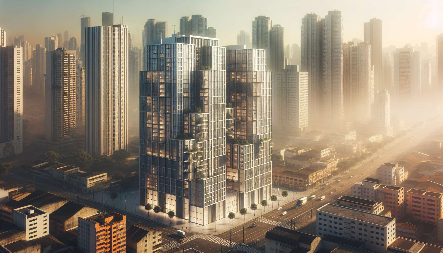 Edifício é transformado em residência após compra por bilionários em SP