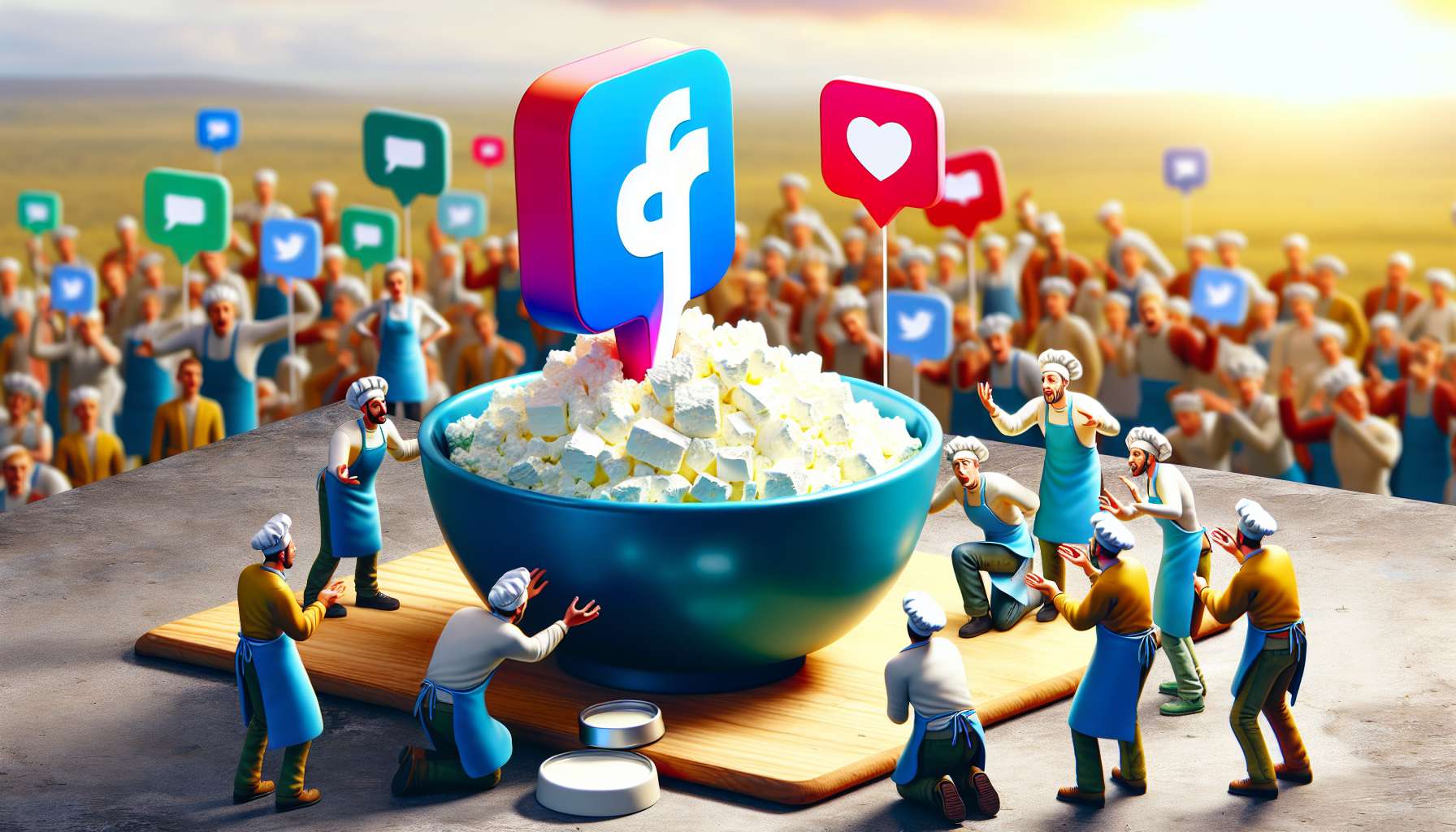 TikTok impulsiona popularidade do queijo cottage e desafia indústria