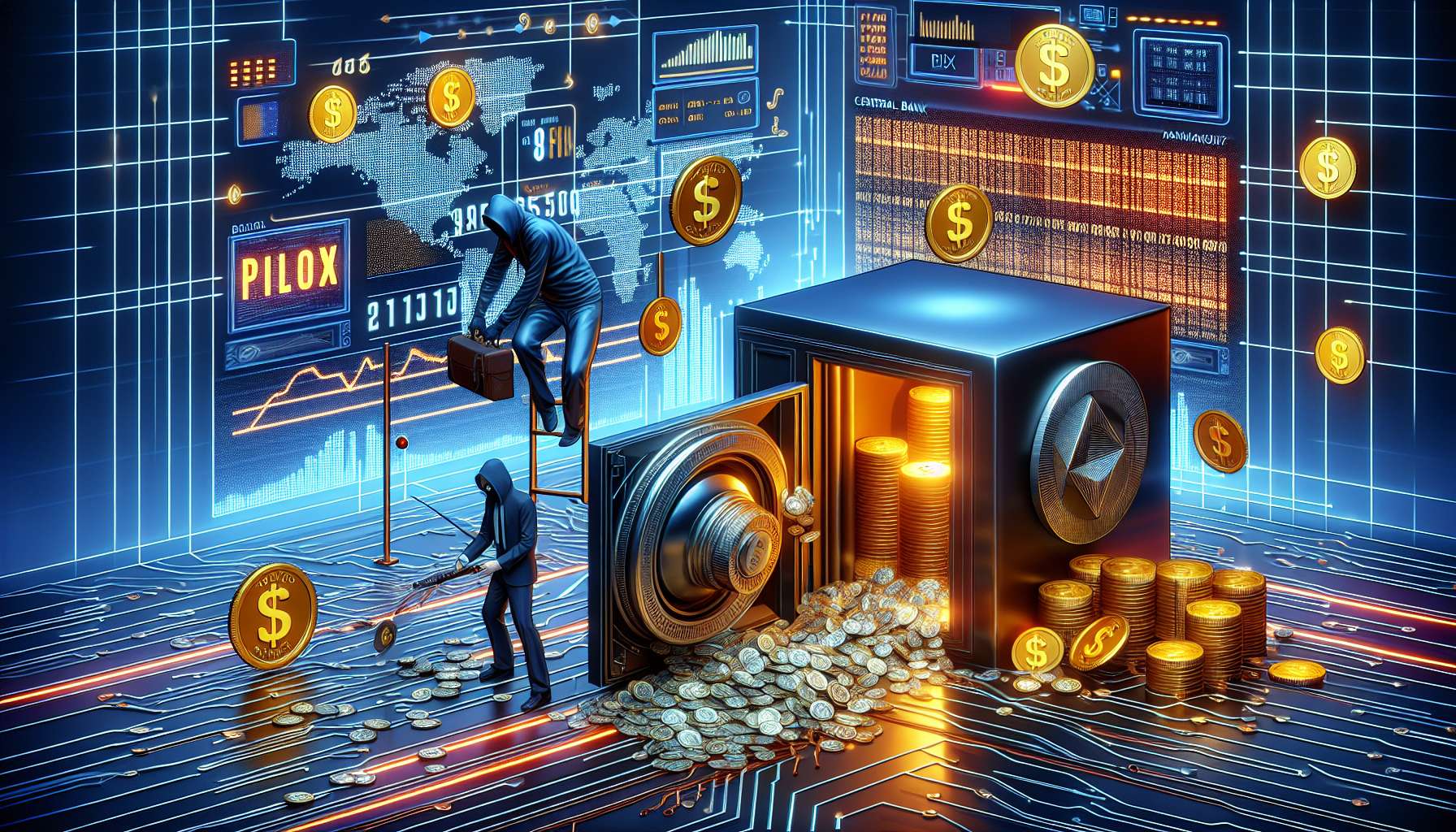 Hacker desvia quase R$ 1 bi e impacta Pix: detalhes e ações do Banco Central