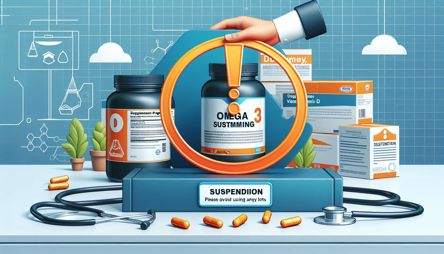 Anvisa proíbe suplemento com Ômega 3 e Vitamina D: confira os lotes suspensos
