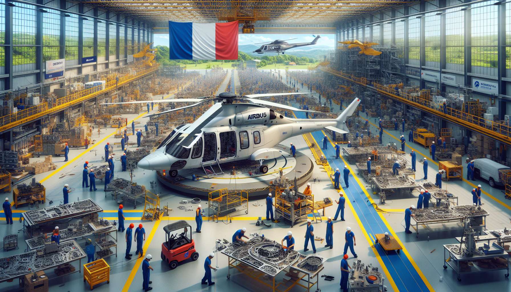 França firma acordo para fabricar helicópteros da Airbus em Minas Gerais