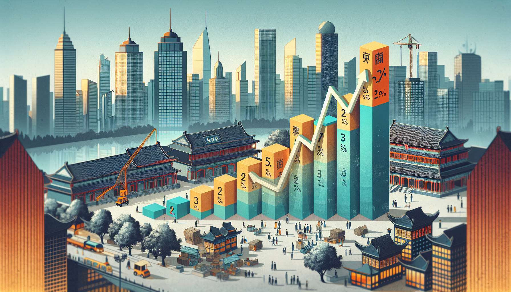 Crescimento da China atinge 5,2% no segundo trimestre de 2023