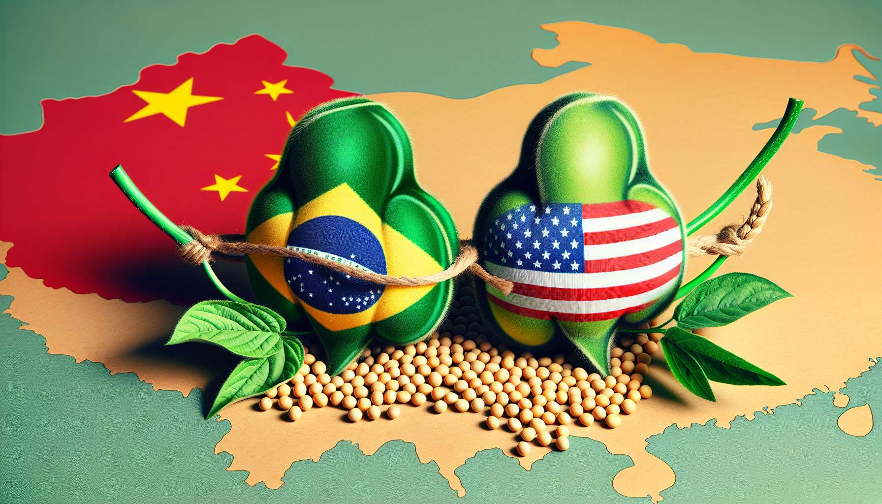 Disputa acirrada entre Brasil e EUA por mercado de soja chinês