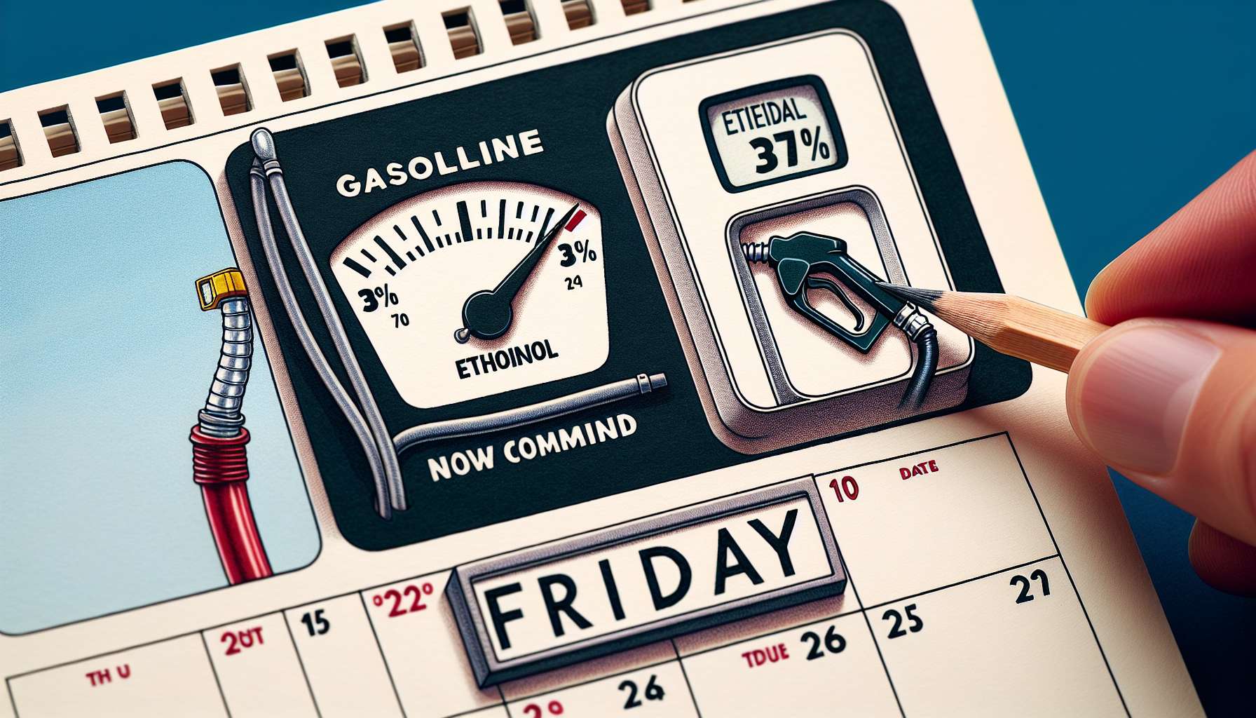 Gasolina terá 30% de etanol a partir desta sexta-feira (1º)