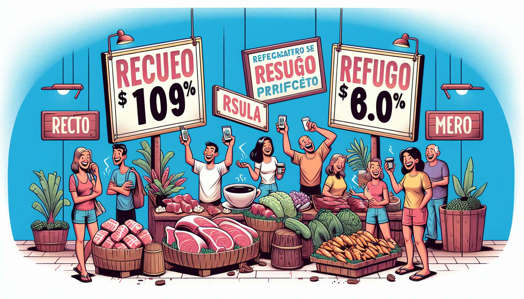 Redução de tarifas: impacto nos preços da carne e do café no Brasil